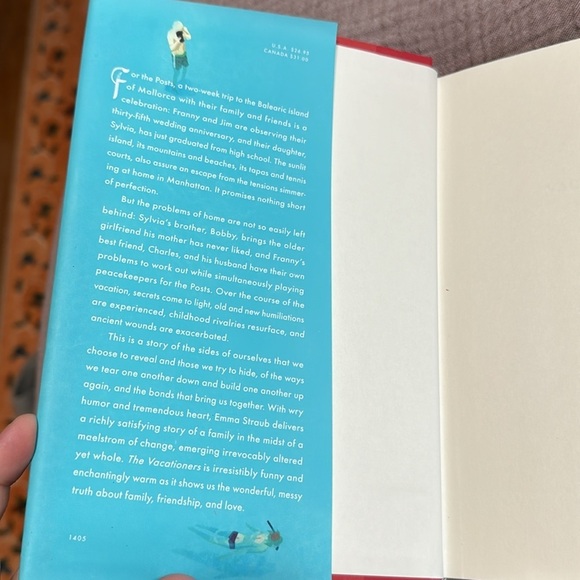 The Vacationers Emma Straub Hardcover Novel Book - Picture 2 of 2